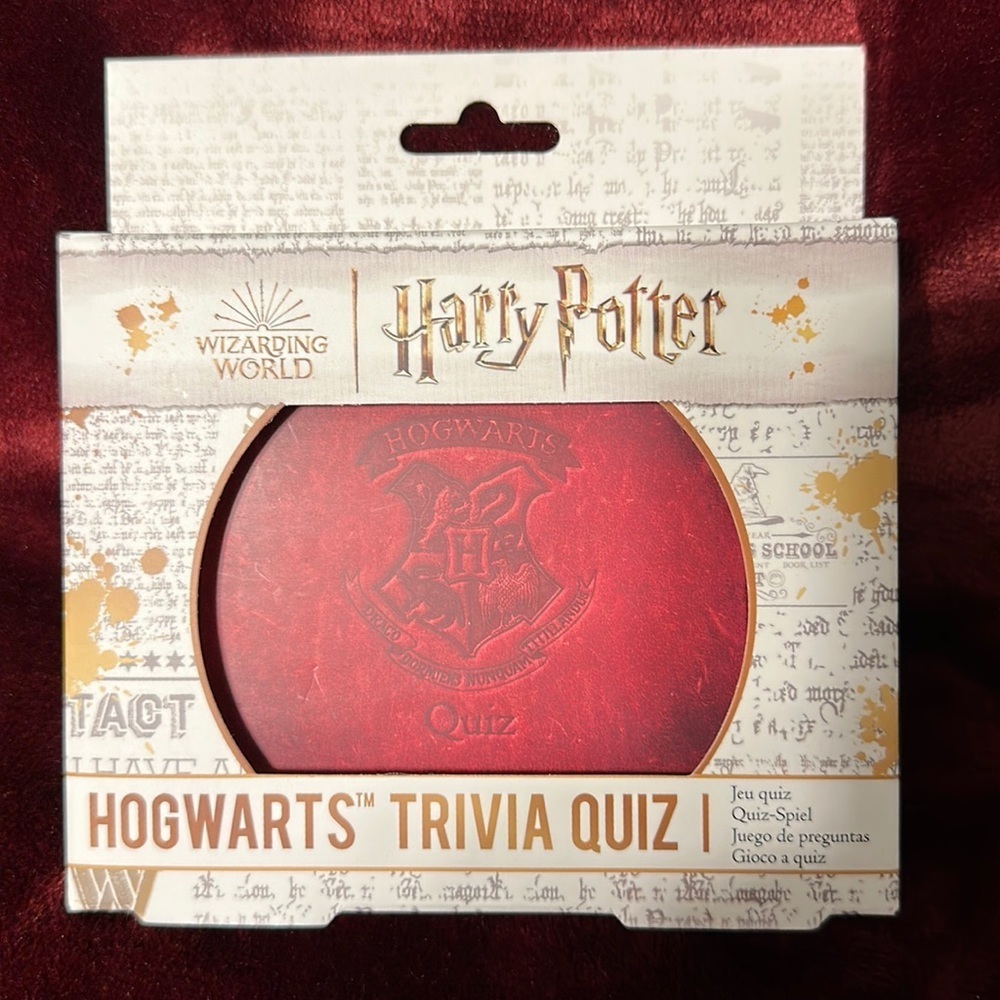 Harry Potter Hogwarts Trivia Quiz Game